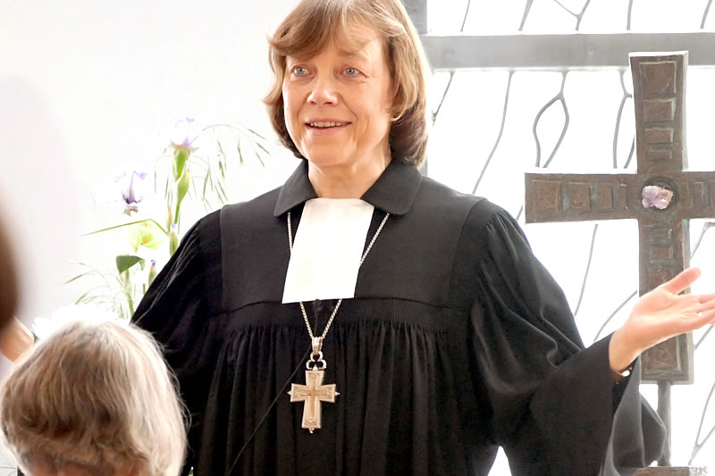 Gott hat uns nicht den Geist der Furcht gegeben - Birgit Reiche als Leitende Pfarrerin eingeführt (Mai 2021)